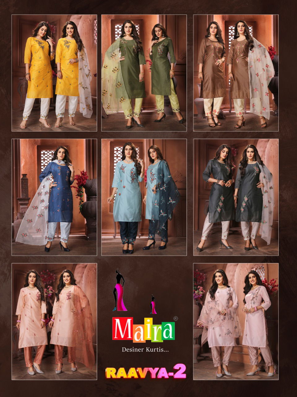 Maira Raavya 2 Festive Wear Designer Fancy Heavy Ready Made Collection